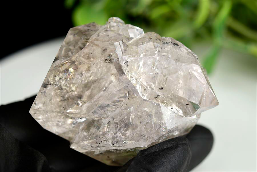 ハーキマーダイヤモンド　原石　レインボー　ハーキマー水晶　結晶　置物　インテリア　天然石　パワーストーン
