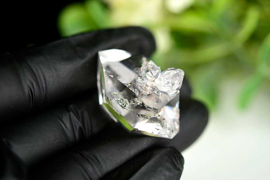 ハーキマーダイヤモンド　原石　レインボー　ハーキマー水晶　結晶　置物　インテリア　天然石　パワーストーン