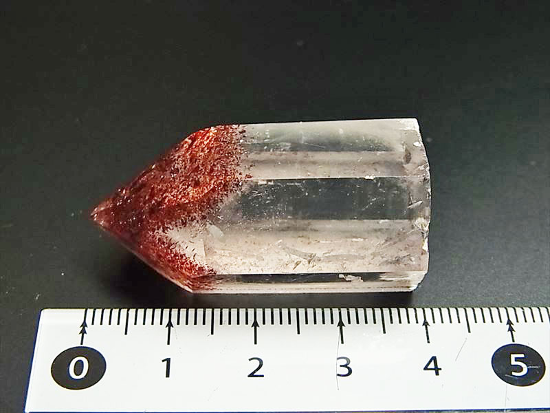 天然石 パワーストーン ファイアークォーツ レピドクロサイト 水晶 ポイント 原石