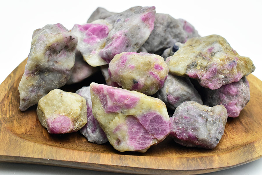 ルビーインフェルドスパー　ルビー原石　詰め合わせ　インド　オリッサ　長石　蛍光鉱物　天然石　パワーストーン