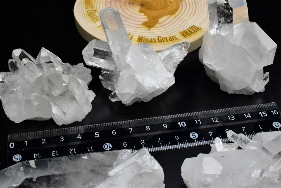 ブラジル産水晶　フランシスコ・サ産水晶　Francisco Sa　透明　原石　結晶　ポイント　クラスター　浄化　置物　天然石　パワーストーン