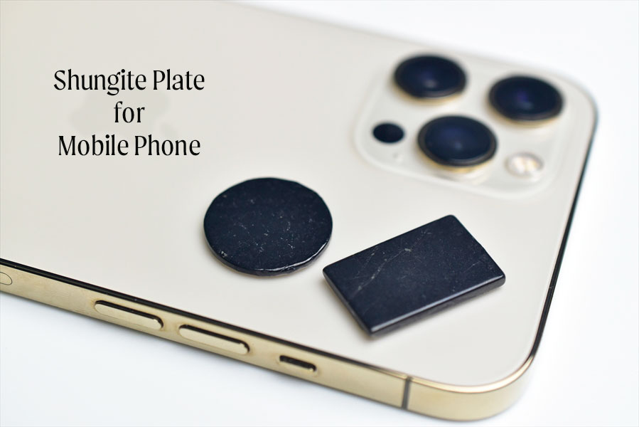 シュンガイト　モバイルプレート　携帯電話　シール　電磁波　デトックス　shungite mobile plate　浄化　天然石　パワーストーン