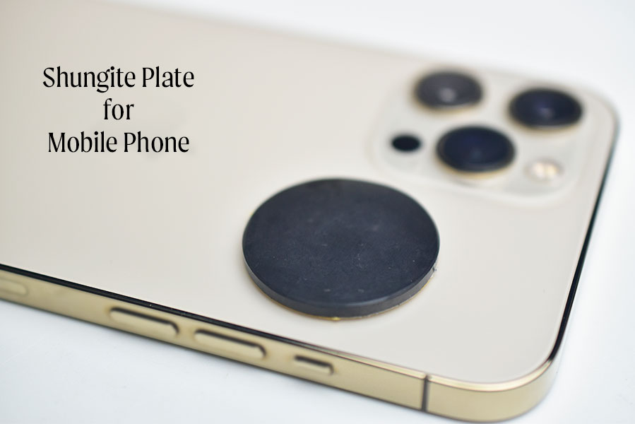 シュンガイト　モバイルプレート　携帯電話　シール　電磁波対策　電磁波防止　デトックス　shungite mobile plate　浄化　天然石　パワーストーン