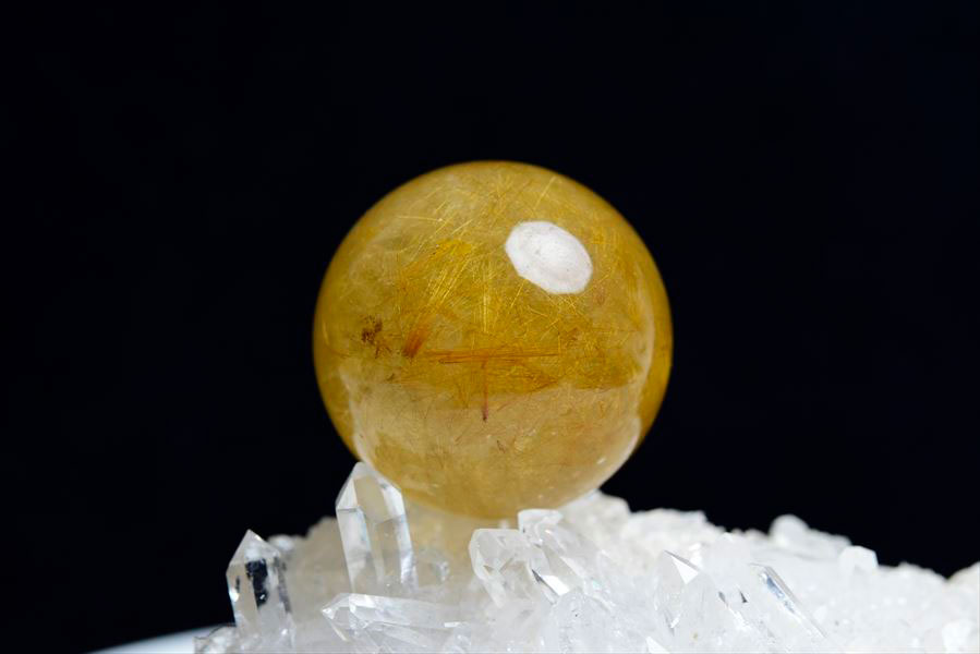 ゴールドルチルクォーツ丸玉(Brasil)(89g)