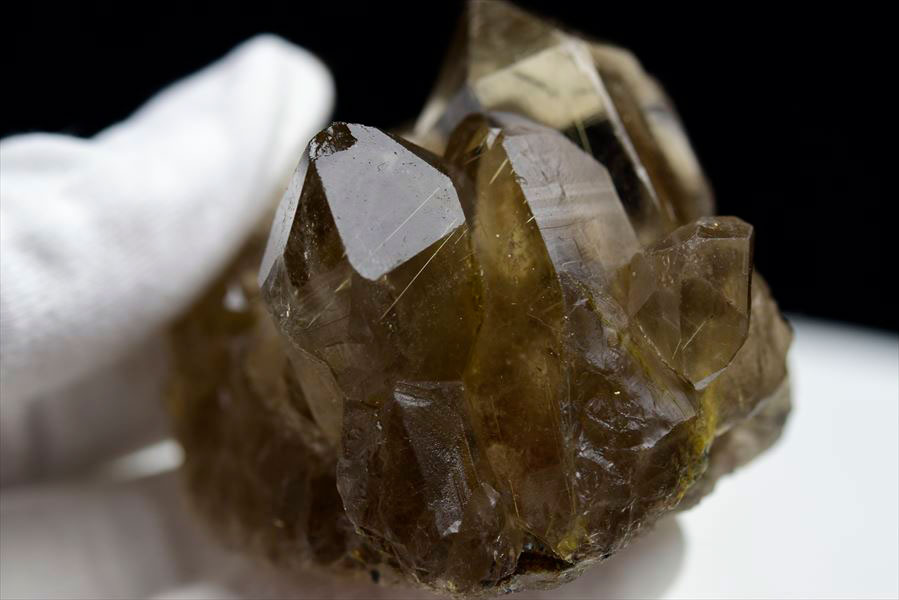 ゴールドルチル　ルチルクォーツ　金針水晶　原石　結晶　クラスター　置物　天然石　パワーストーン