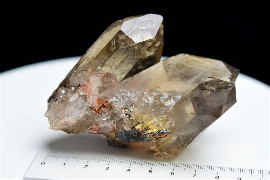 ゴールドルチル　ルチルクォーツ　金針水晶　原石　結晶　クラスター　置物　天然石　パワーストーン