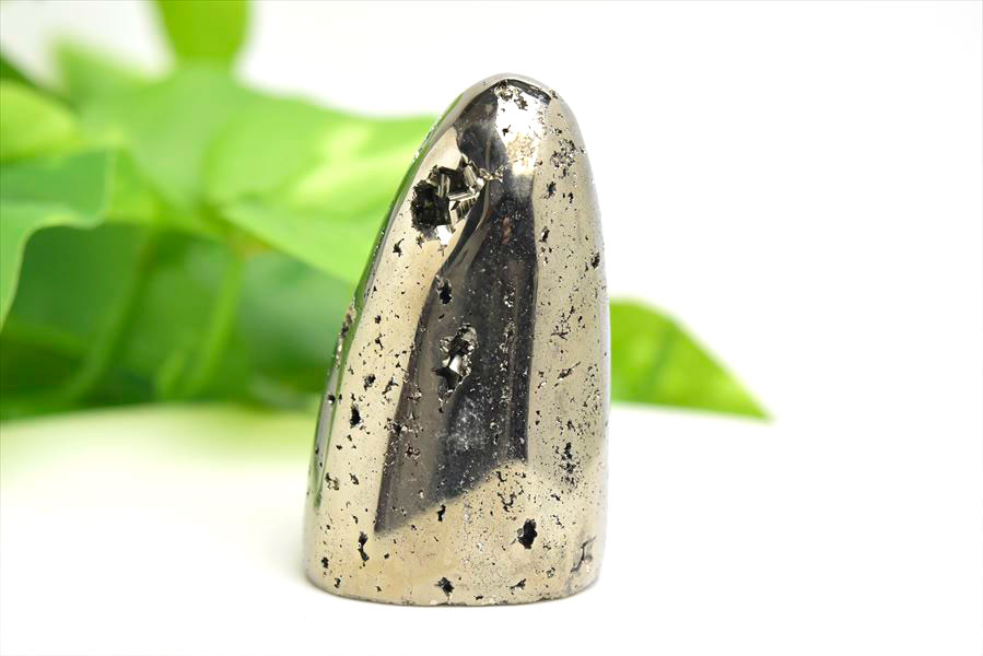 ペルー産 ワンサラ パイライト フリーフォーム 不定形 置物 原石 鉱物 黄鉄鉱 Huanzala Pyrite 天然石 パワーストーン