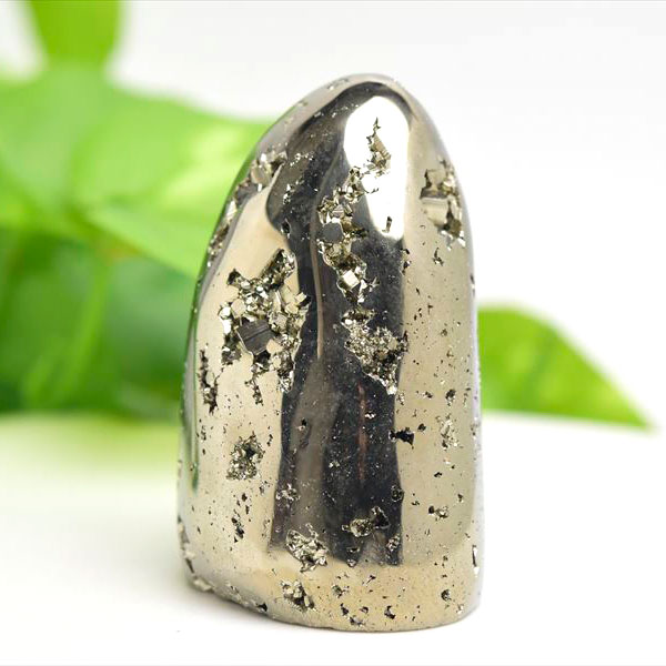 ペルー産 ワンサラ パイライト フリーフォーム 不定形 置物 原石 鉱物 黄鉄鉱 Huanzala Pyrite 天然石 パワーストーン