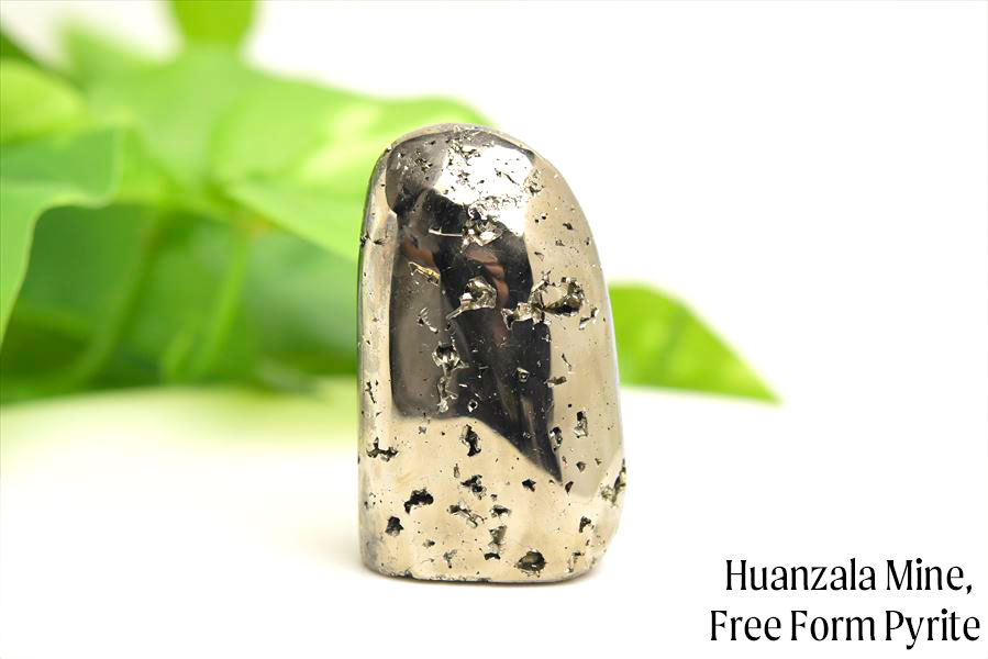 ペルー産　ワンサラ　パイライト　原石　クラスター　フリーフォーム　不定形　置物　黄鉄鉱　Huanzala Pyrite　天然石　パワーストーン