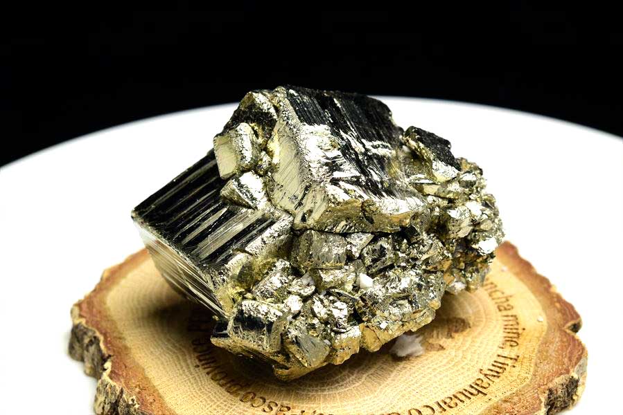 ペルー産　ラクラカンチャ　パイライト　原石　クラスター　黄鉄鉱　 Racracancha　Pyrite　天然石　パワーストーン