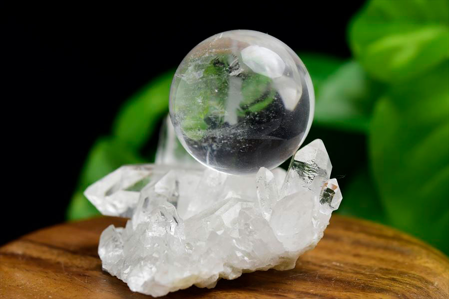 浄化セット　天然水晶　丸玉　水晶クラスター　置物　コリント産水晶　天然石　パワーストーン