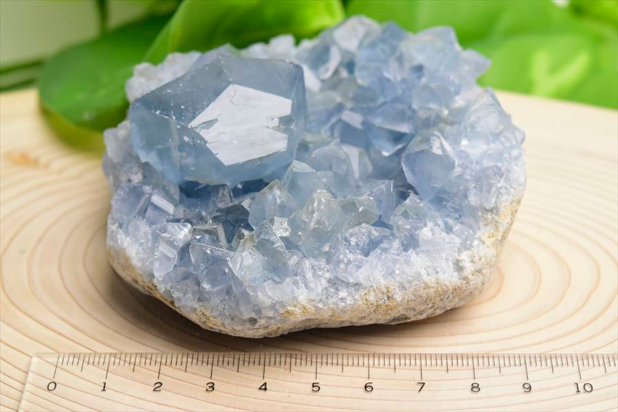 中国 貴州省 天青石 A-503 天然石 原石 鉱物 標本 鉱石 セレスタイト