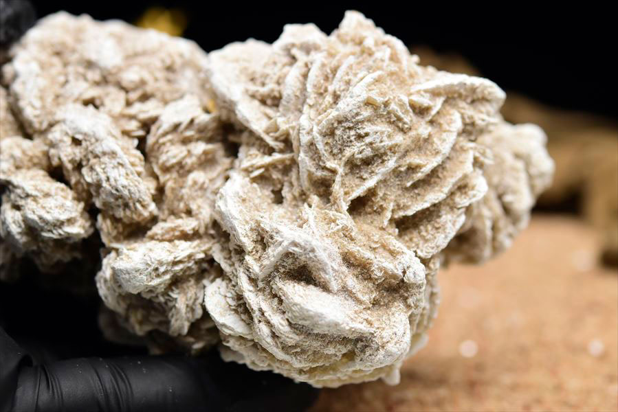 デザートローズ　クラスター　原石　大きめ　メキシコ　サマラユカ　砂漠の薔薇　インテリア　置物　浄化　天然石　パワーストーン