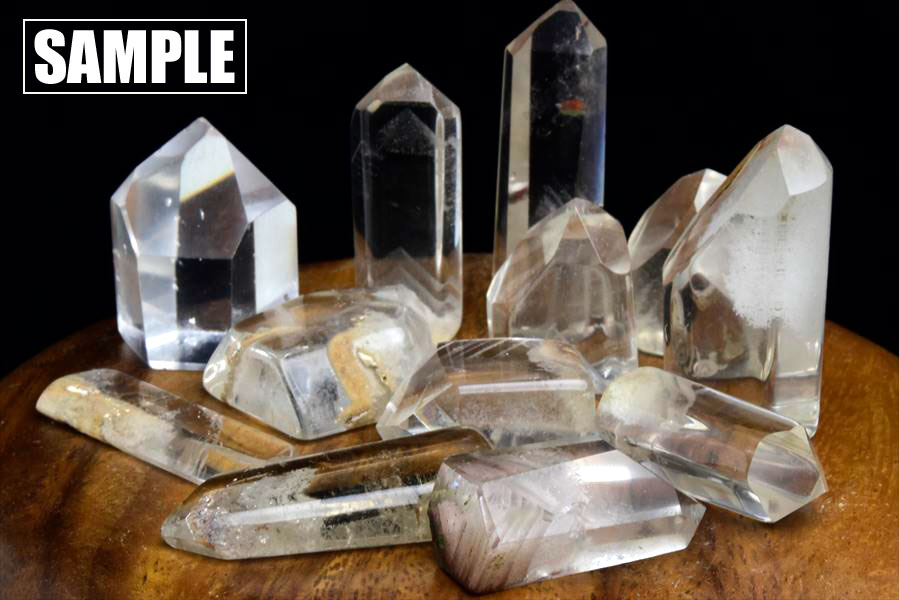 ファントムクォーツ　ファントム水晶　六角柱　ポイント　置物　多重ファントム　phantom quartz　天然石　パワーストーン