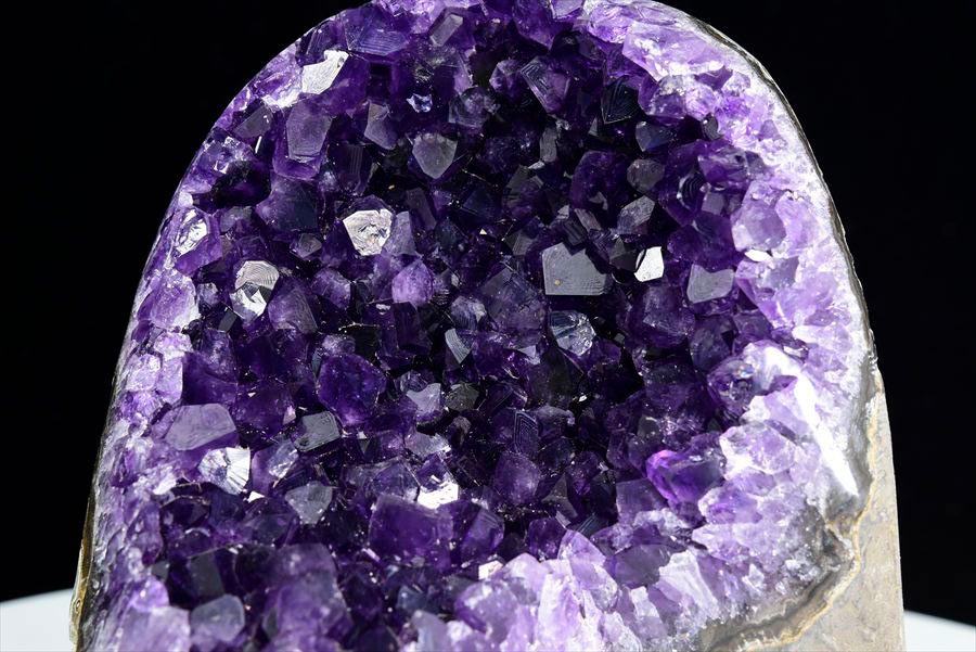アメジスト 紫水晶 クラスター 原石 ウルグアイ産アメジスト アルティガス Artigas Uruguay インテリア 浄化 置物 カットベース 天然石 パワーストーン