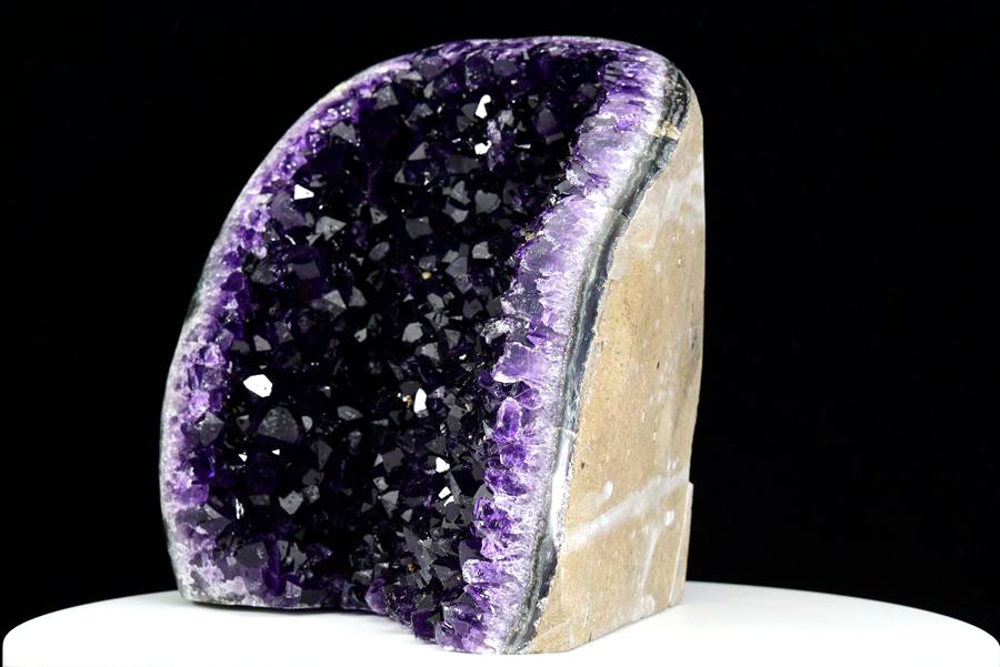 アメジスト 紫水晶 クラスター 原石 ウルグアイ産アメジスト アルティガス Artigas Uruguay インテリア 浄化 置物 カットベース 天然石 パワーストーン