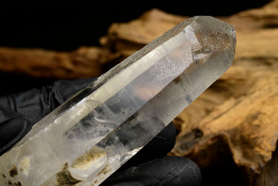 ゼッカデソーザ　ゼッカ水晶　ゼッカデソウザ　zeca de souza　corinto　コリント　天然水晶　ポイント　原石　単結晶　パワーストーン