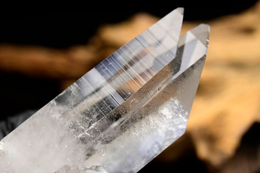ゼッカデソーザ　ゼッカ水晶　ゼッカデソウザ　zeca de souza　corinto　コリント　天然水晶　ポイント　原石　単結晶　パワーストーン