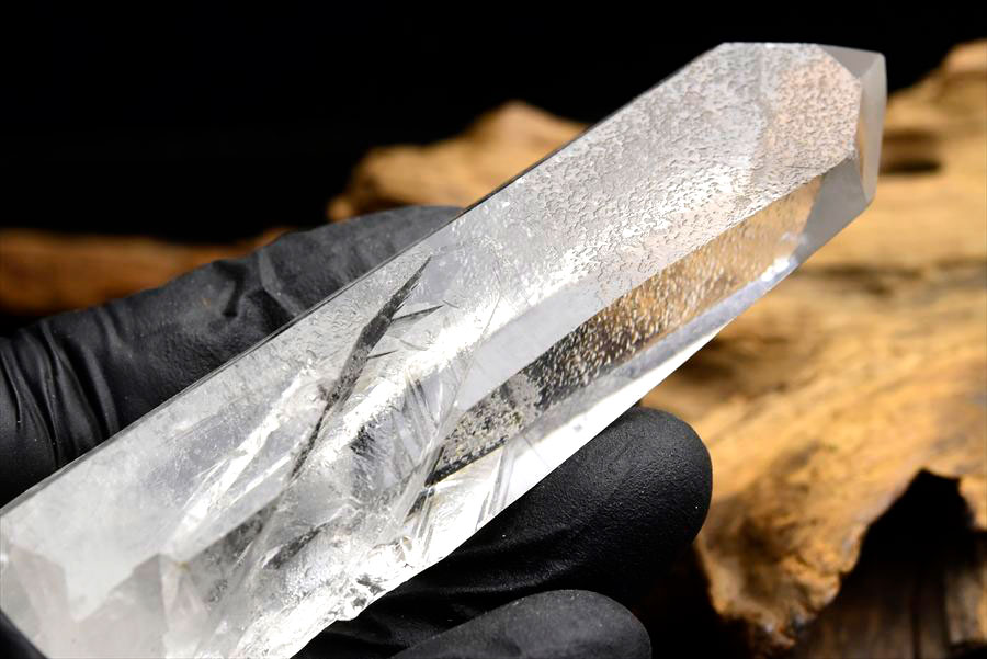 ゼッカデソーザ　ゼッカ水晶　ゼッカデソウザ　zeca de souza　corinto　コリント　天然水晶　ポイント　原石　単結晶　パワーストーン