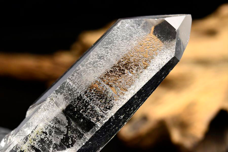 ゼッカデソーザ　ゼッカ水晶　ゼッカデソウザ　zeca de souza　corinto　コリント　天然水晶　ポイント　原石　単結晶　パワーストーン