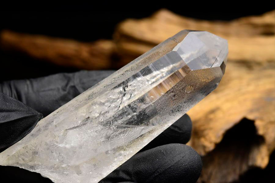 ゼッカデソーザ　ゼッカ水晶　ゼッカデソウザ　zeca de souza　corinto　コリント　天然水晶　ポイント　原石　単結晶　パワーストーン