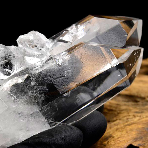 ゼッカデソーザ　ゼッカ水晶　ゼッカデソウザ　zeca de souza　corinto　コリント　天然水晶　ポイント　原石　単結晶　パワーストーン