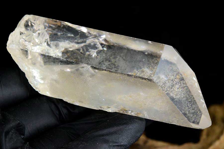 ゼッカデソーザ　ゼッカ水晶　ゼッカデソウザ　zeca de souza　corinto　コリント　天然水晶　ポイント　原石　単結晶　パワーストーン