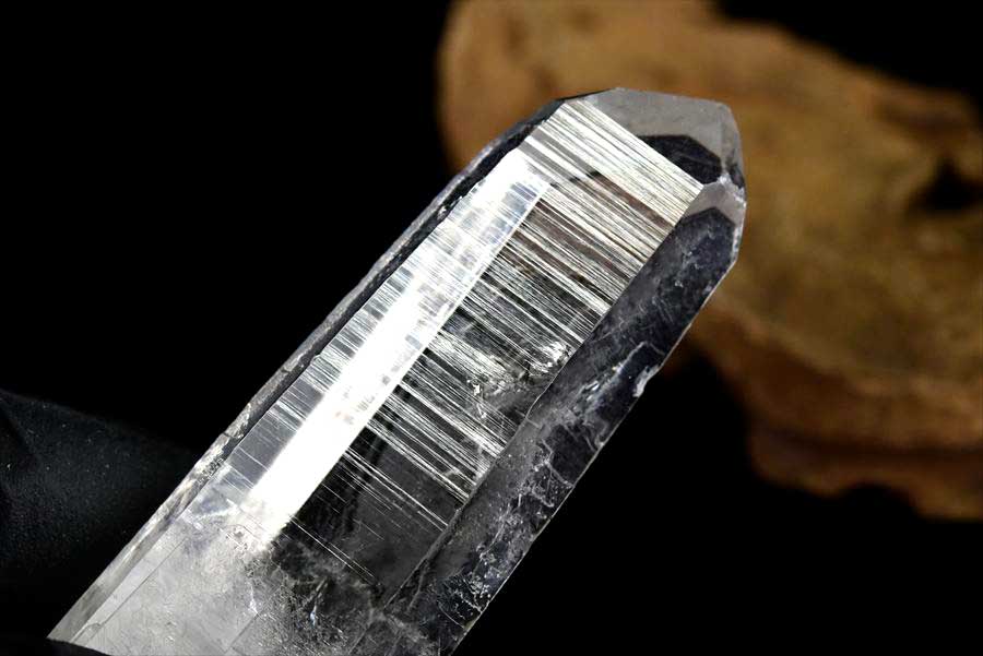 ゼッカデソーザ　ゼッカ水晶　ゼッカデソウザ　zeca de souza　corinto　コリント　天然水晶　ポイント　原石　単結晶　パワーストーン