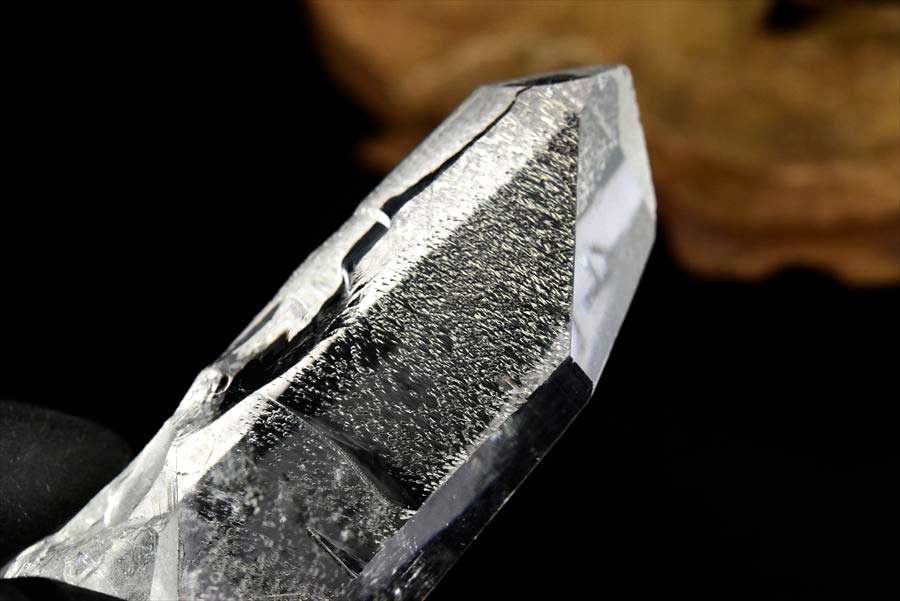 ゼッカデソーザ　ゼッカ水晶　ゼッカデソウザ　zeca de souza　corinto　コリント　天然水晶　ポイント　原石　単結晶　パワーストーン
