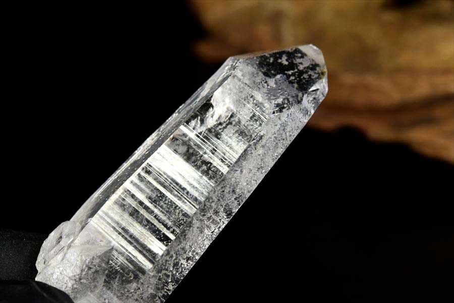 ゼッカデソーザ　ゼッカ水晶　ゼッカデソウザ　zeca de souza　corinto　コリント　天然水晶　ポイント　原石　単結晶　パワーストーン