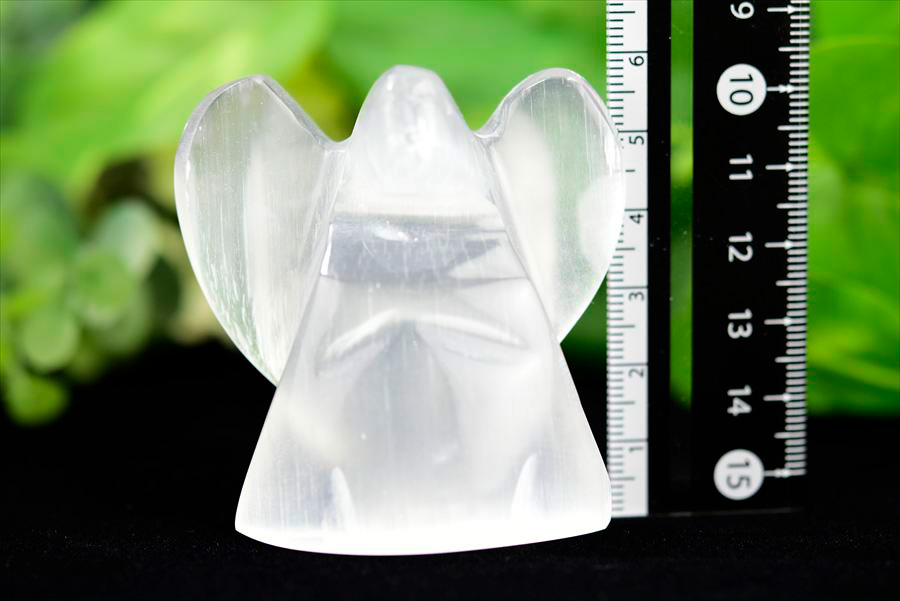 セレナイト　透石膏　天使　エンジェル　置物　selenite Angel　天然石　パワーストーン