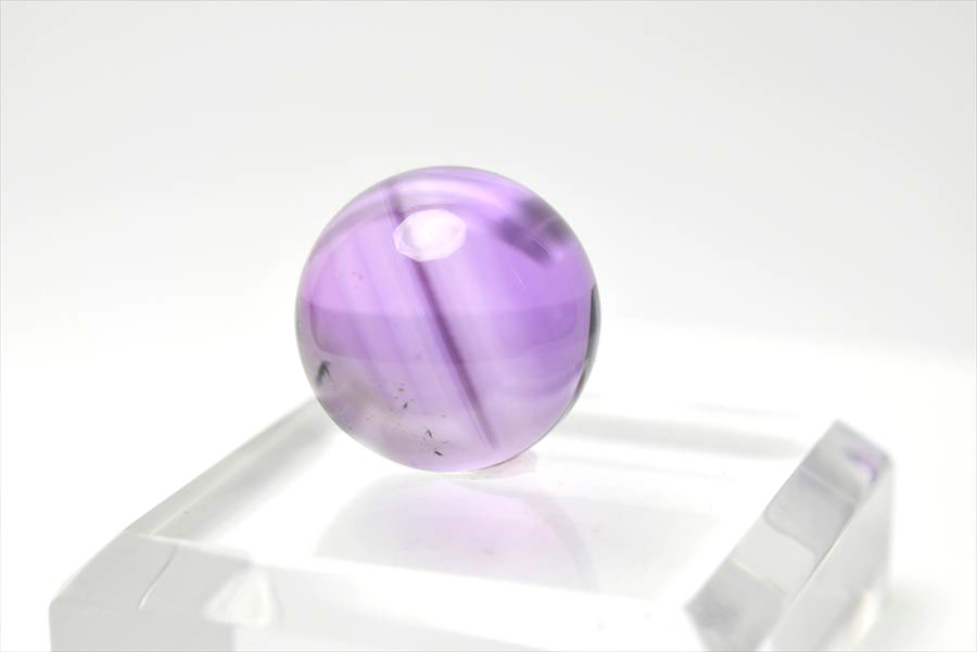ロマネサイト　アメジスト　ファントム　紫水晶　Romanechite　丸玉　スフィア　天然石　パワーストーン