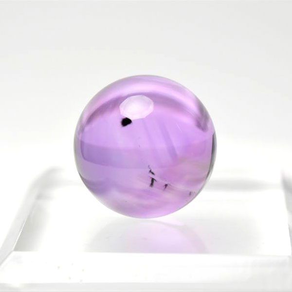 ロマネサイト　アメジスト　ファントム　紫水晶　Romanechite　丸玉　スフィア　天然石　パワーストーン
