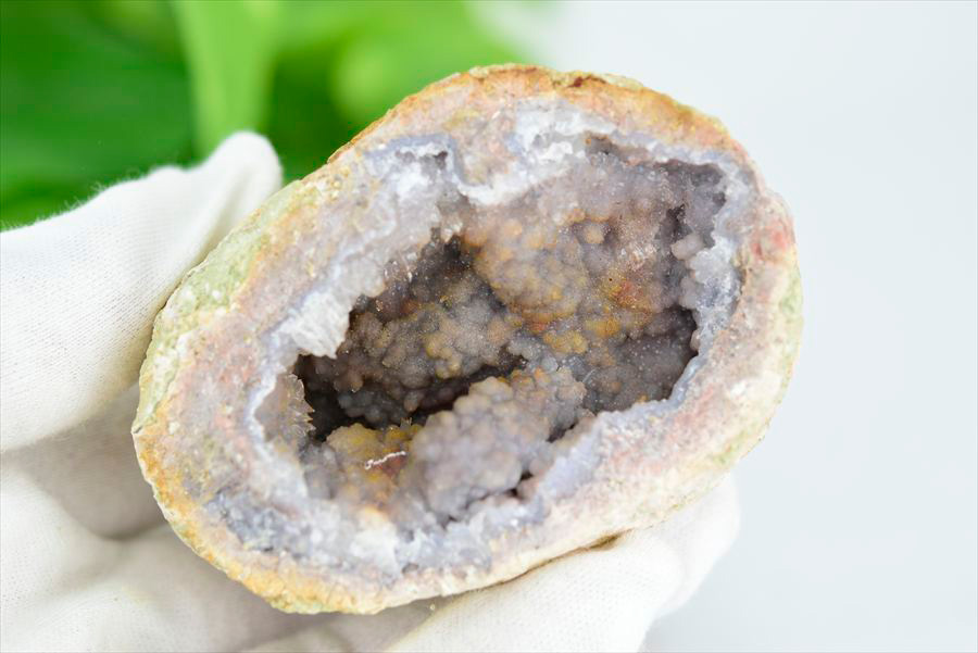 メキシコ・チワワ州　キャンディアップルジオード　Candy Apple geode　ジオードクラッキング　原石　天然石　パワーストーン