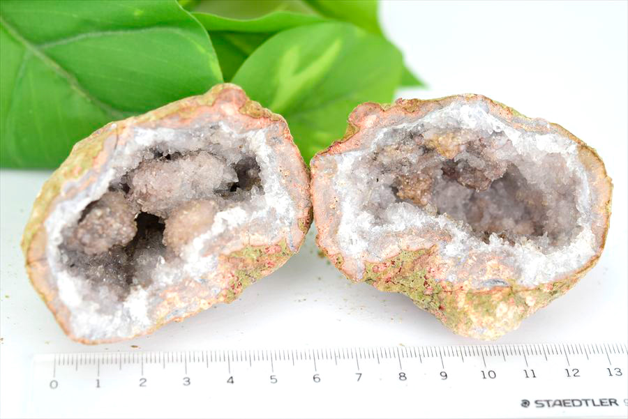 メキシコ・チワワ州　キャンディアップルジオード　Candy Apple geode　ジオードクラッキング　原石　天然石　パワーストーン