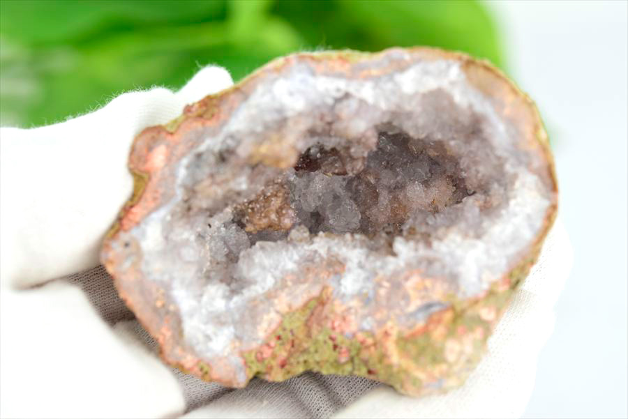 メキシコ・チワワ州　キャンディアップルジオード　Candy Apple geode　ジオードクラッキング　原石　天然石　パワーストーン
