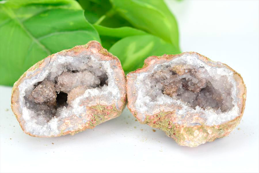 メキシコ・チワワ州　キャンディアップルジオード　Candy Apple geode　ジオードクラッキング　原石　天然石　パワーストーン