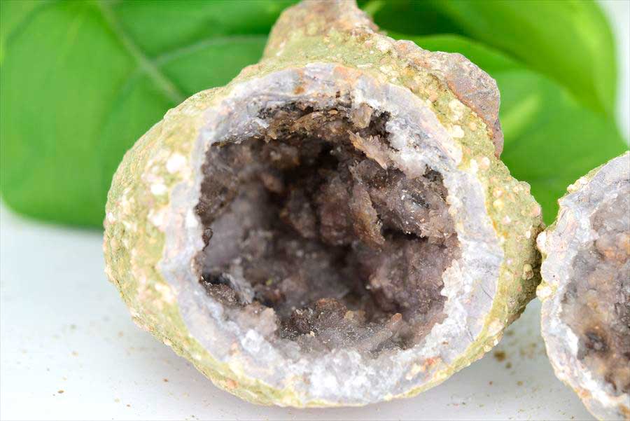 メキシコ・チワワ州　キャンディアップルジオード　Candy Apple geode　ジオードクラッキング　原石　天然石　パワーストーン