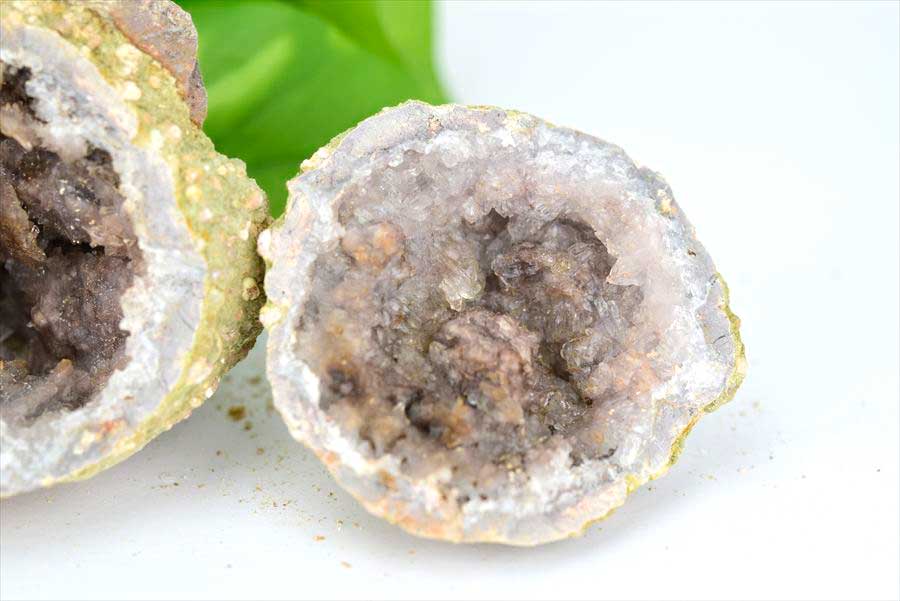 メキシコ・チワワ州　キャンディアップルジオード　Candy Apple geode　ジオードクラッキング　原石　天然石　パワーストーン