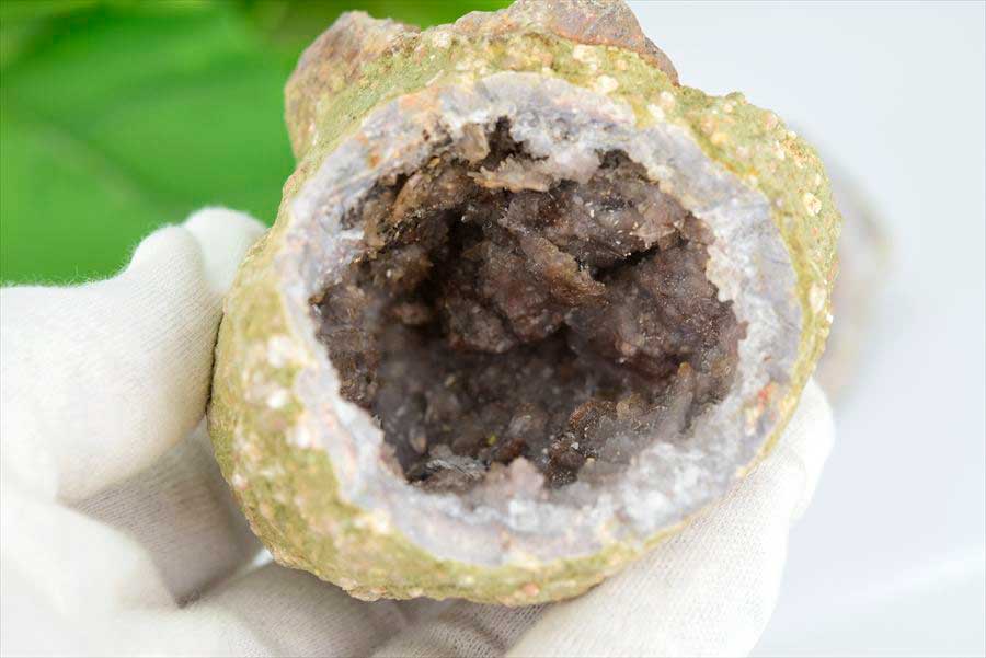 メキシコ・チワワ州　キャンディアップルジオード　Candy Apple geode　ジオードクラッキング　原石　天然石　パワーストーン