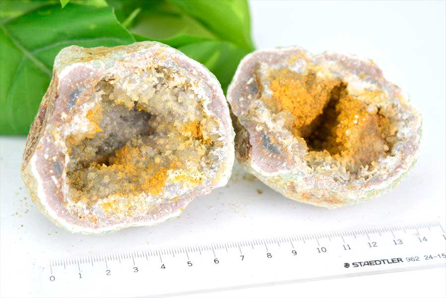 メキシコ・チワワ州　キャンディアップルジオード　Candy Apple geode　ジオードクラッキング　原石　天然石　パワーストーン
