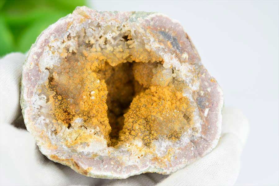 メキシコ・チワワ州　キャンディアップルジオード　Candy Apple geode　ジオードクラッキング　原石　天然石　パワーストーン