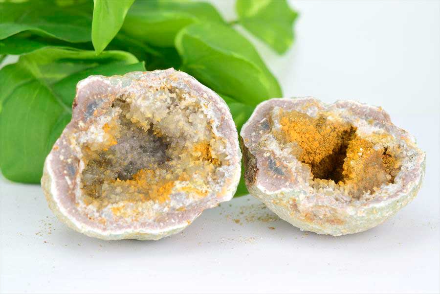 メキシコ・チワワ州　キャンディアップルジオード　Candy Apple geode　ジオードクラッキング　原石　天然石　パワーストーン