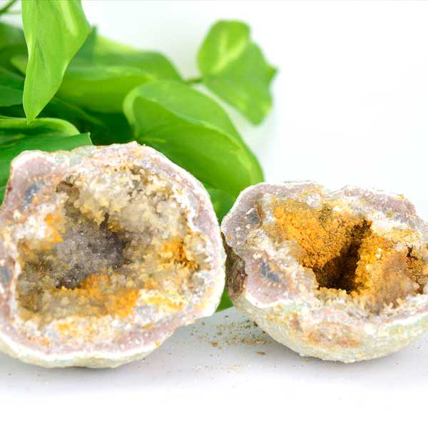 メキシコ・チワワ州　キャンディアップルジオード　Candy Apple geode　ジオードクラッキング　原石　天然石　パワーストーン