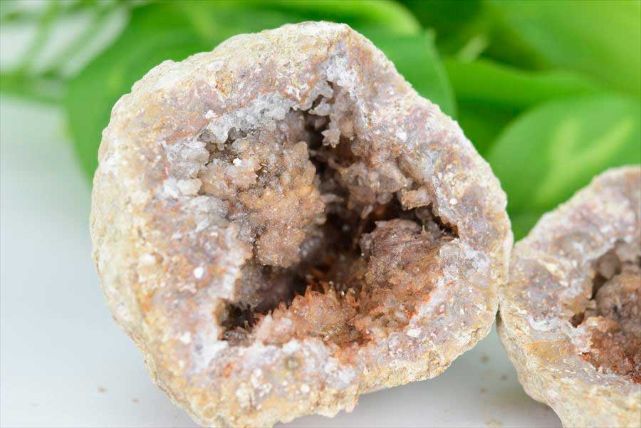 メキシコ・チワワ州　キャンディアップルジオード　Candy Apple geode　ジオードクラッキング　原石　天然石　パワーストーン