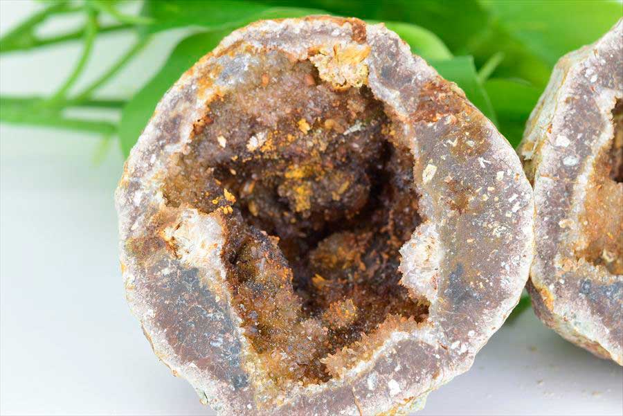 メキシコ・チワワ州　キャンディアップルジオード　Candy Apple geode　ジオードクラッキング　原石　天然石　パワーストーン