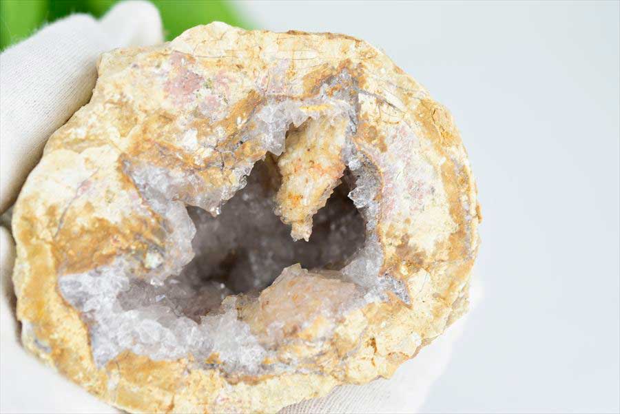 メキシコ・チワワ州　キャンディアップルジオード　Candy Apple geode　ジオードクラッキング　原石　天然石　パワーストーン