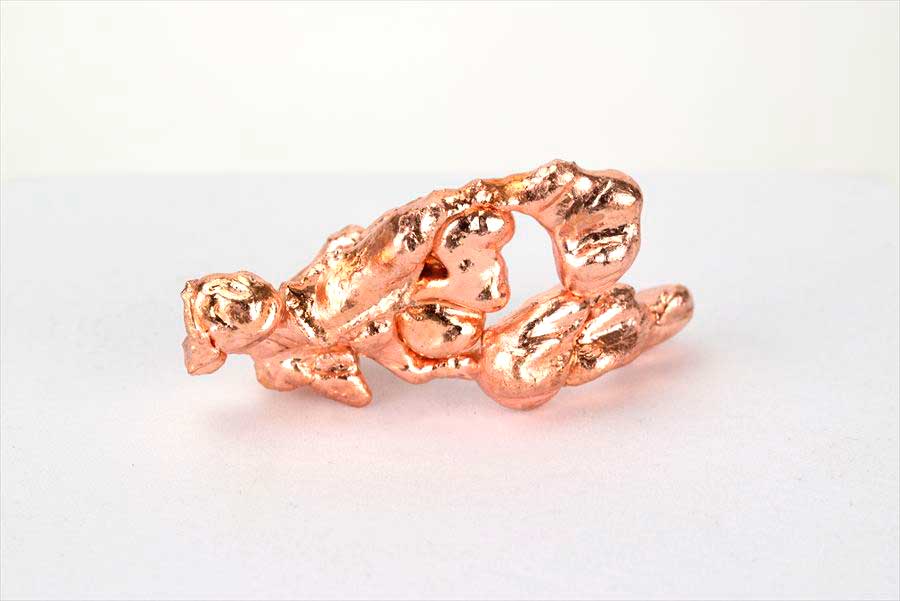 ミシガン州　自然銅　カッパー　コッパー　立体造形　スカルプチャー　Copper Sculpture Michigan　標本