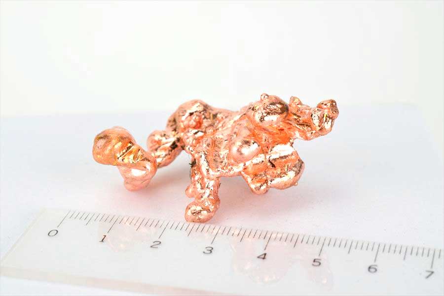 ミシガン州　自然銅　カッパー　コッパー　立体造形　スカルプチャー　Copper Sculpture Michigan　標本