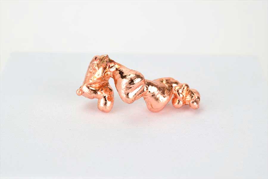 ミシガン州　自然銅　カッパー　コッパー　立体造形　スカルプチャー　Copper Sculpture Michigan　標本